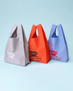 コットン6オンス_レジ型エコバッグ_斜めセット